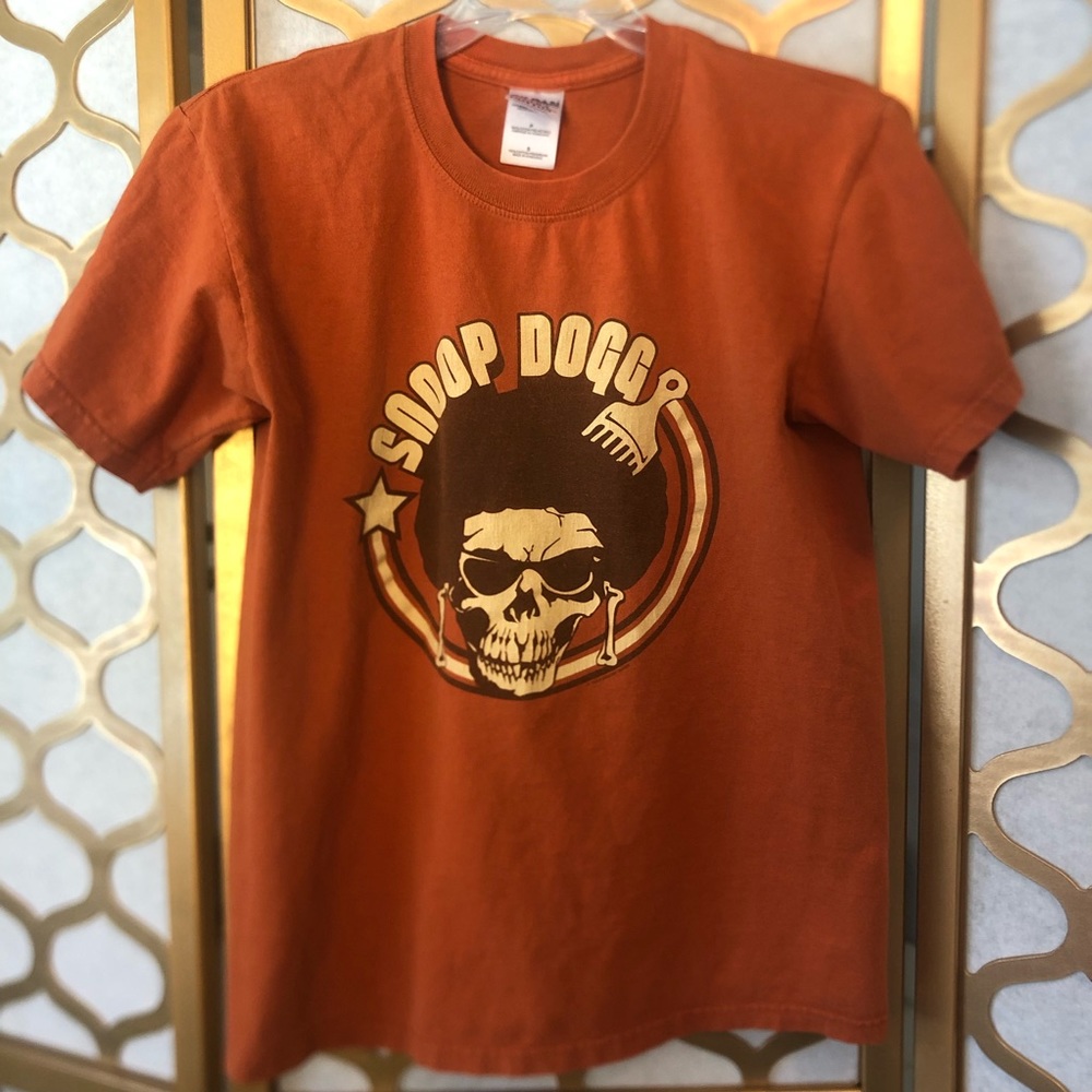 Snoop Dogg Concert Tour T-shirt 2004 Projekt Revolution Vintage Skull Afro Small